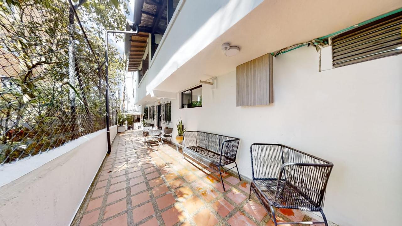 Providencia Hostel Habitaciones Medellin Bagian luar foto